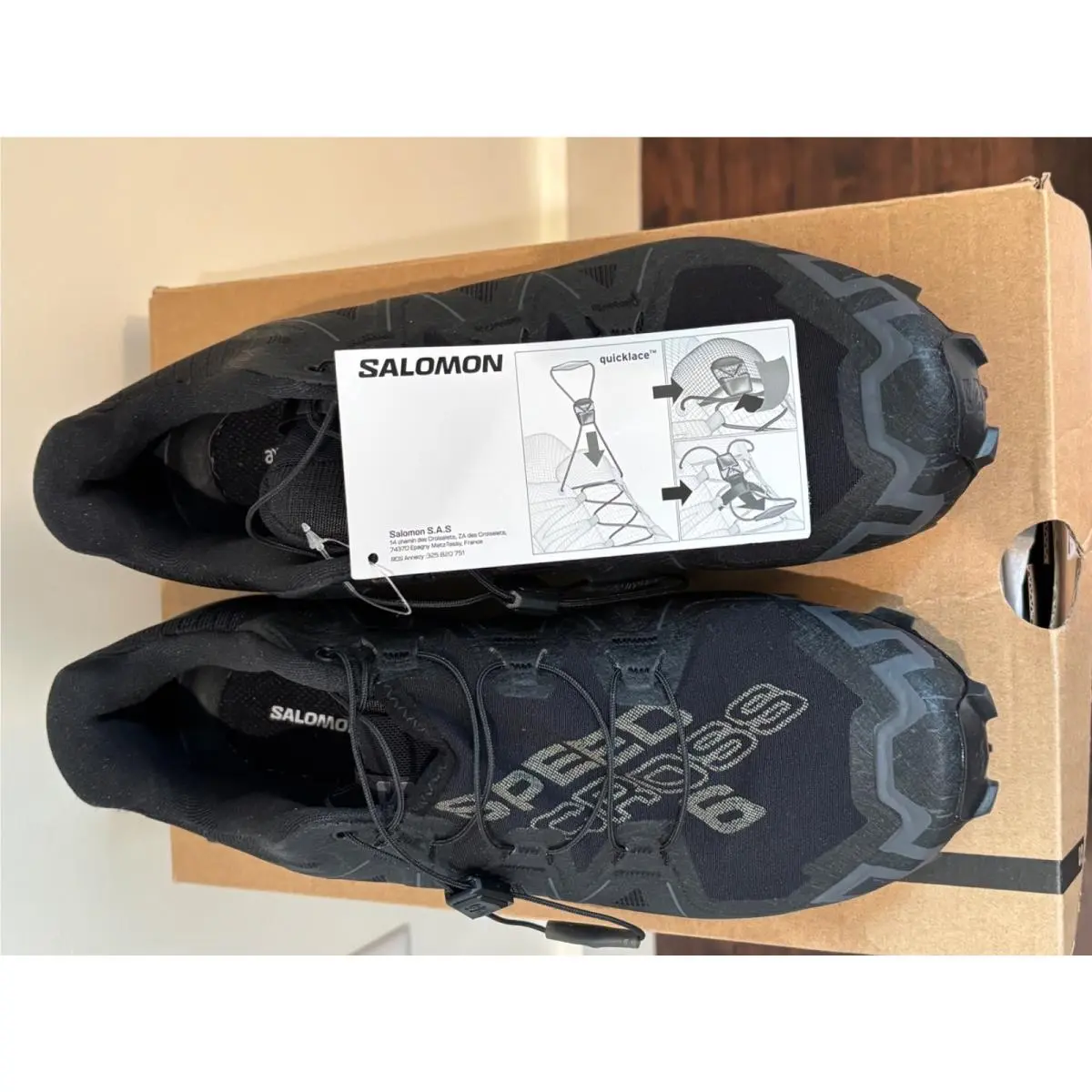 Salomon shoes - Salomon Speedcross 6 - Speedcross - L41742800 - Black 3