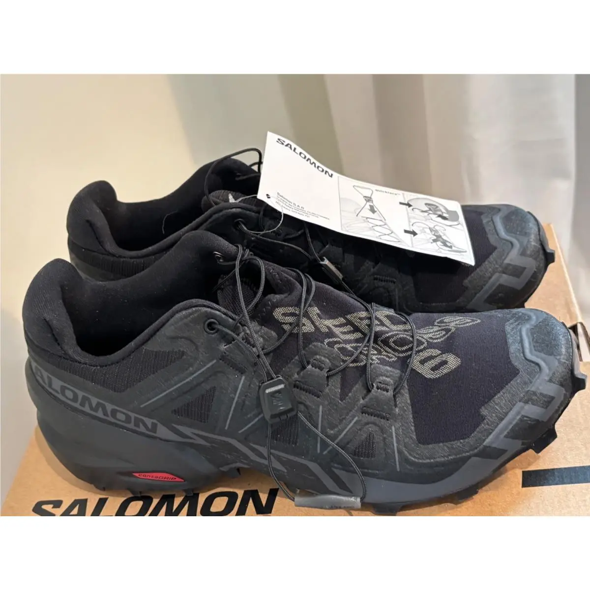 Salomon shoes - Salomon Speedcross 6 - Speedcross - L41742800 - Black 4