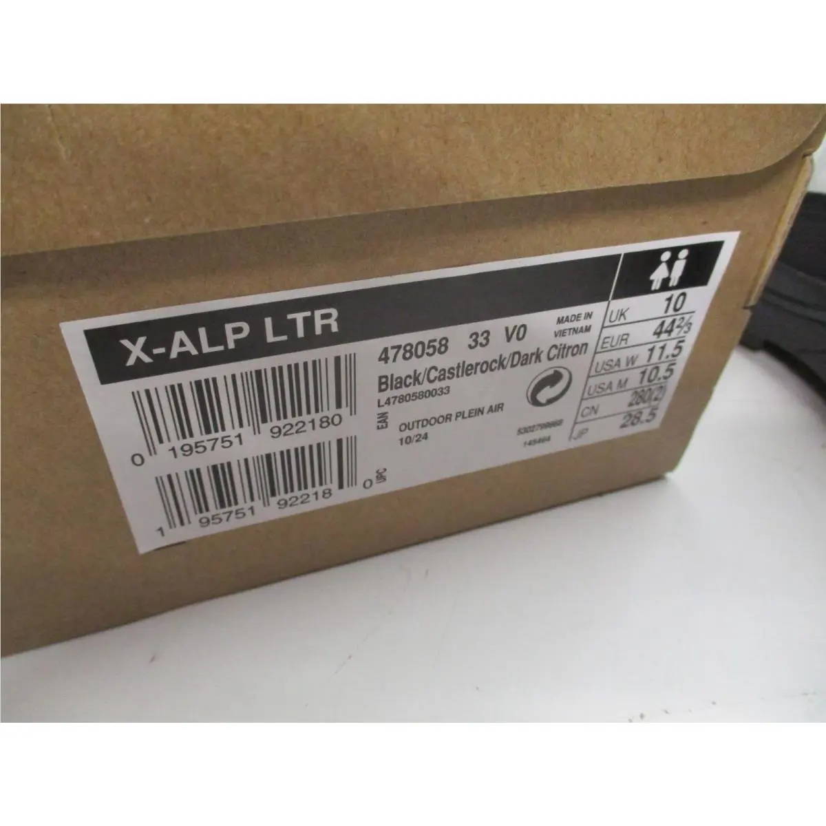 Salomon shoes - Salomon X ALP LTR - ALP LTR - L47805800 - Gray 6