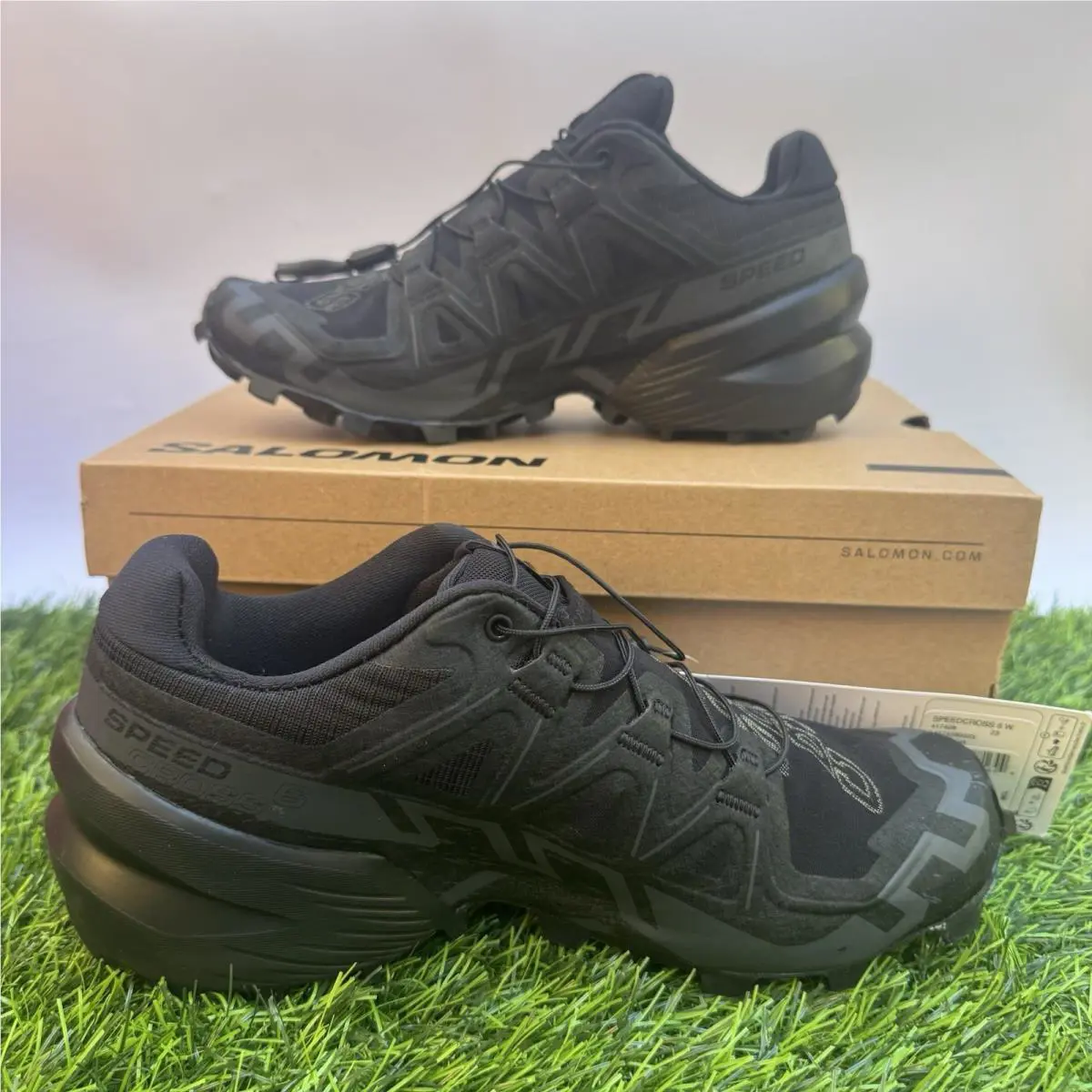 Salomon shoes - Salomon Speedcross 6 - Speedcross - Black/Black 0