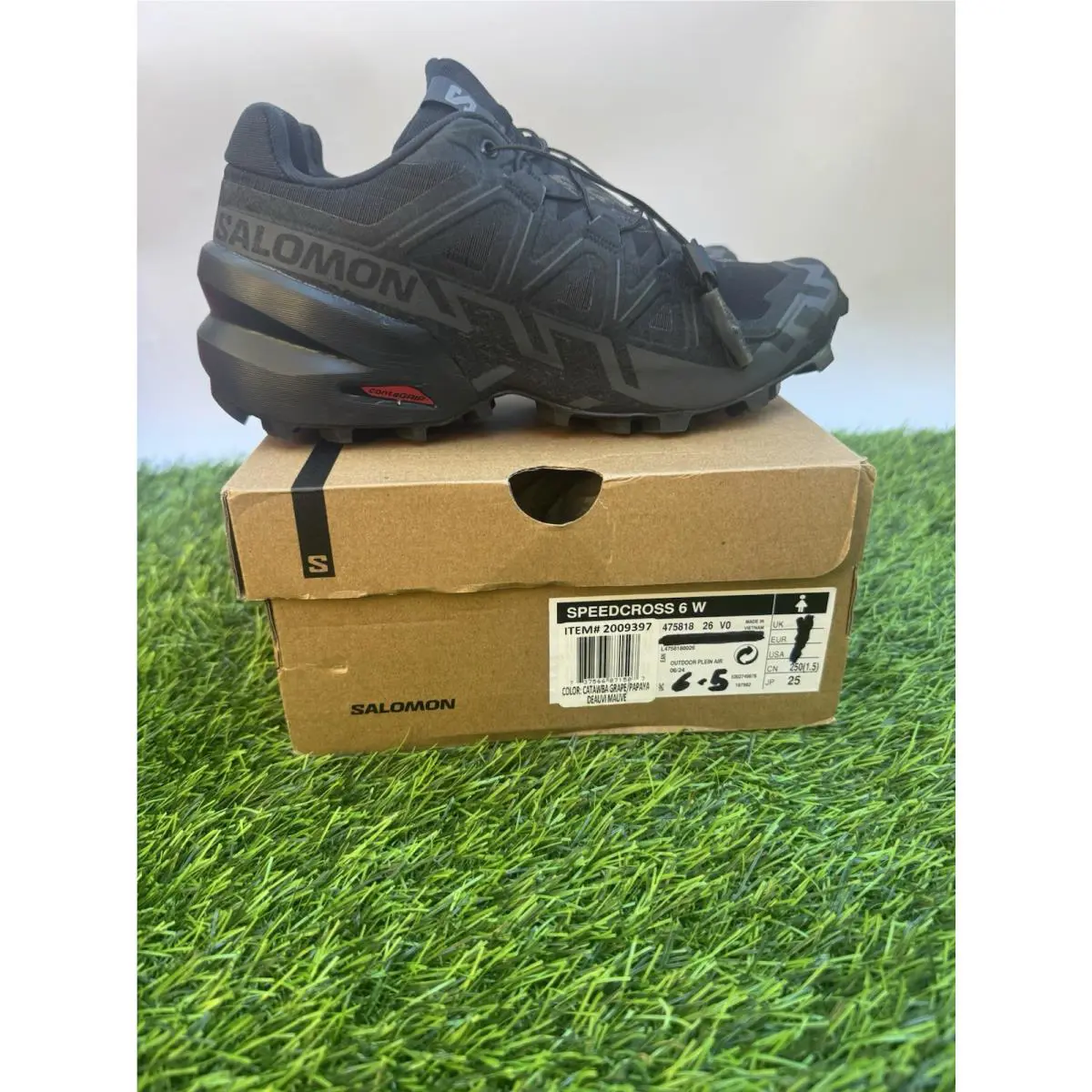 Salomon shoes - Salomon Speedcross 6 - Speedcross - Black/Black 2