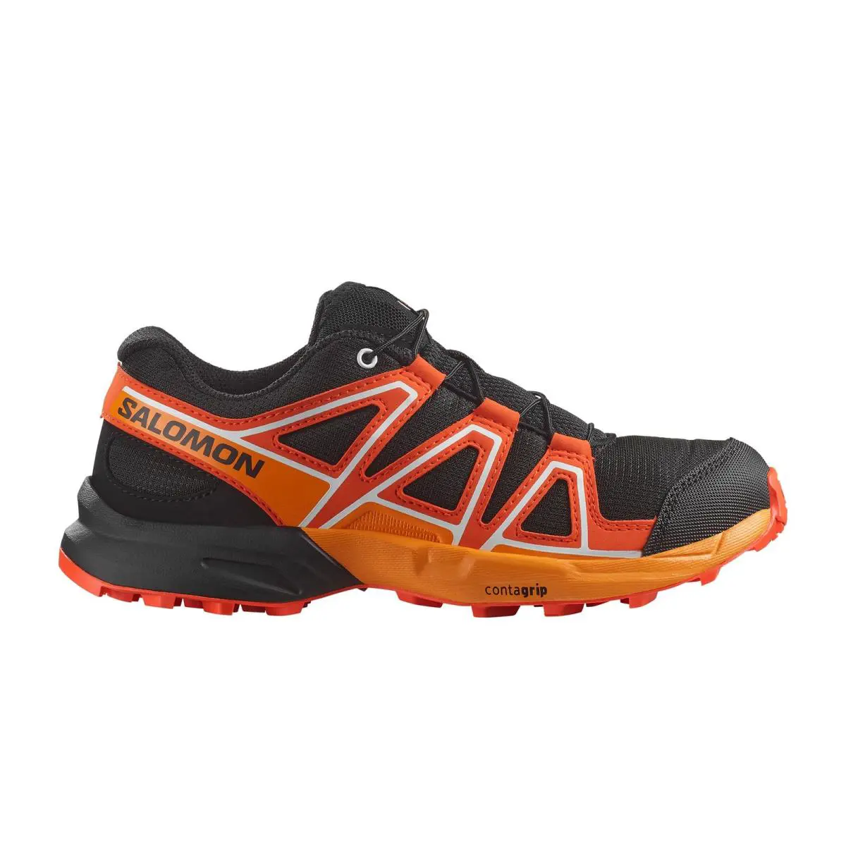 Salomon shoes - L47724500017 - L47724500017 - Black/Cherry Tomato/Turmeric (UPC: 195751946360) 0