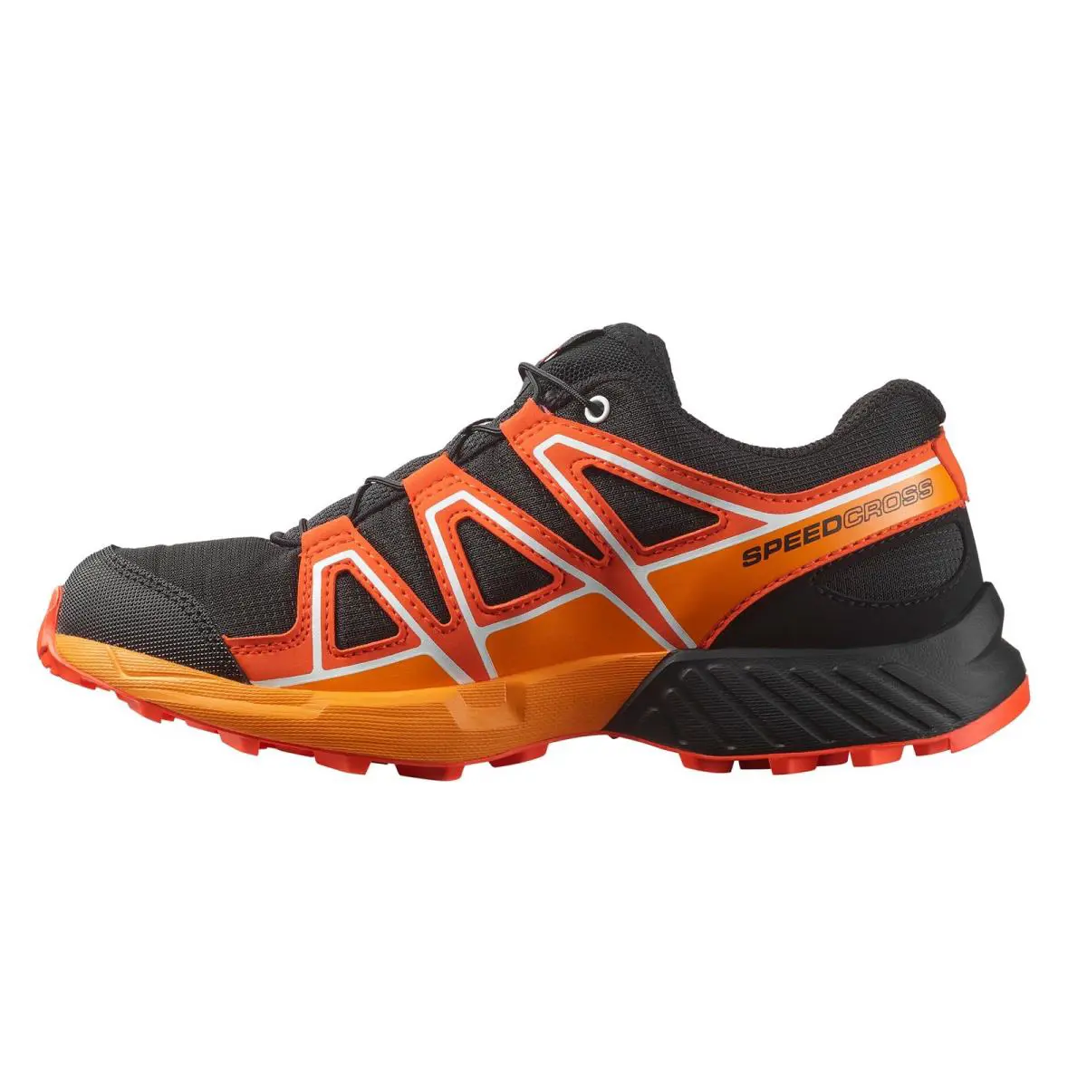 Salomon shoes - L47724500017 - L47724500017 - Black/Cherry Tomato/Turmeric (UPC: 195751946360) 4