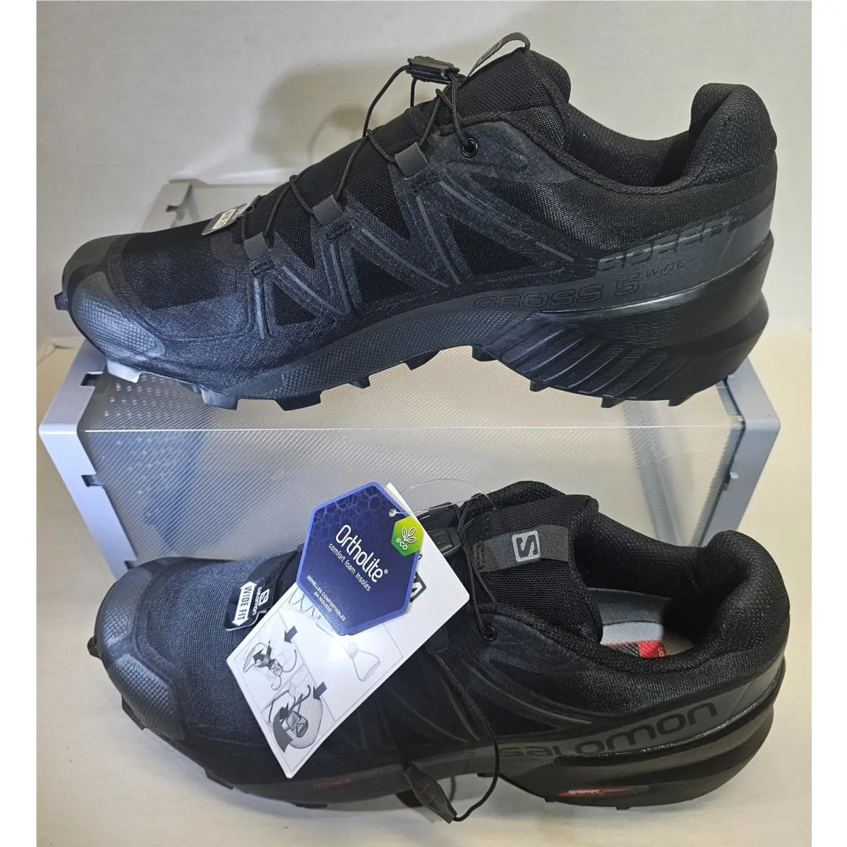 Salomon shoes - Speedcross 5 - Speedcross - 407935 - Black/Black/Phantom 0