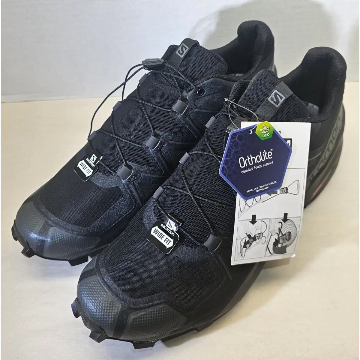 Salomon shoes - Speedcross 5 - Speedcross - 407935 - Black/Black/Phantom 4