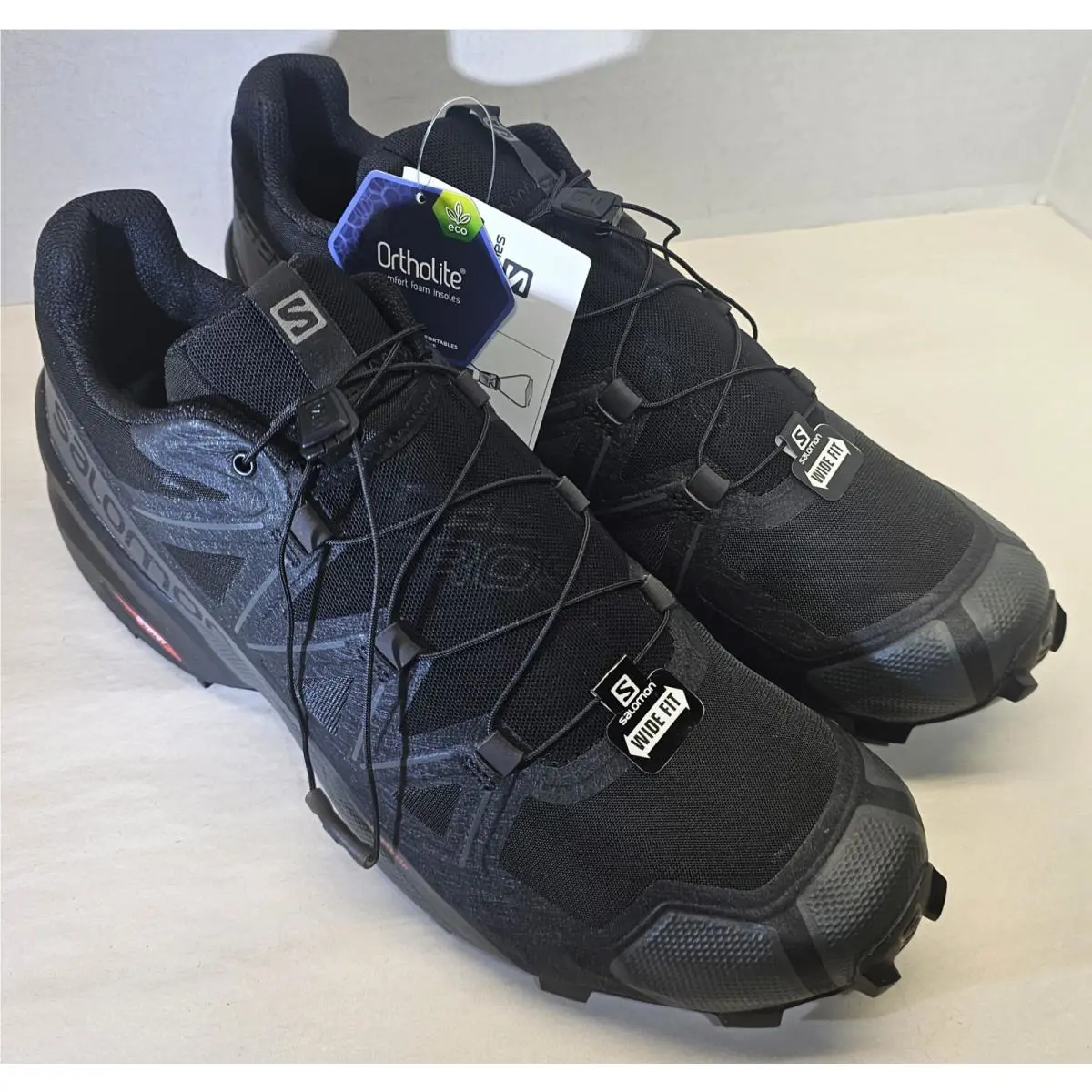 Salomon shoes - Speedcross 5 - Speedcross - 407935 - Black/Black/Phantom 6