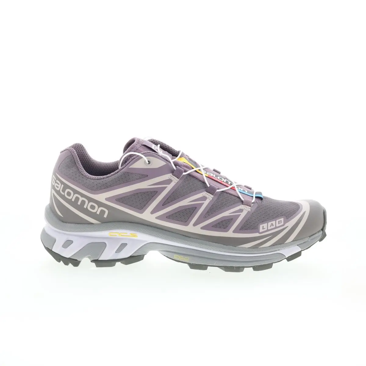 Salomon XT-6 L47136300 Mens Purple Synthetic Lifestyle Sneakers Shoes 8