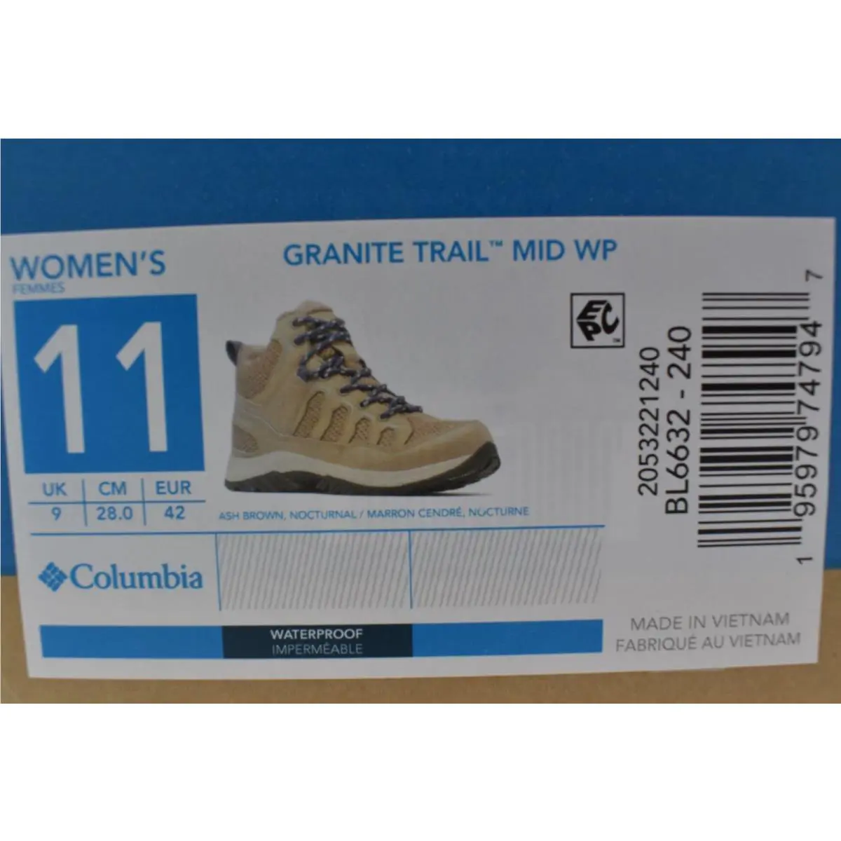 Columbia shoes - Columbia Granite Trail Omni-Tech - Granite Trail - Brown (UPC: 195979747947) 12
