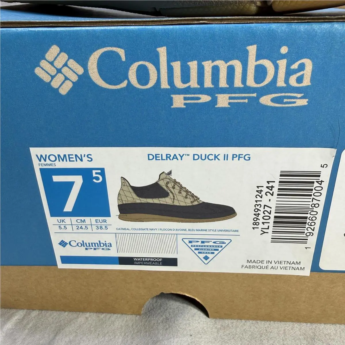 Columbia shoes - Columbia Delray Duck II PFG - Blue 0