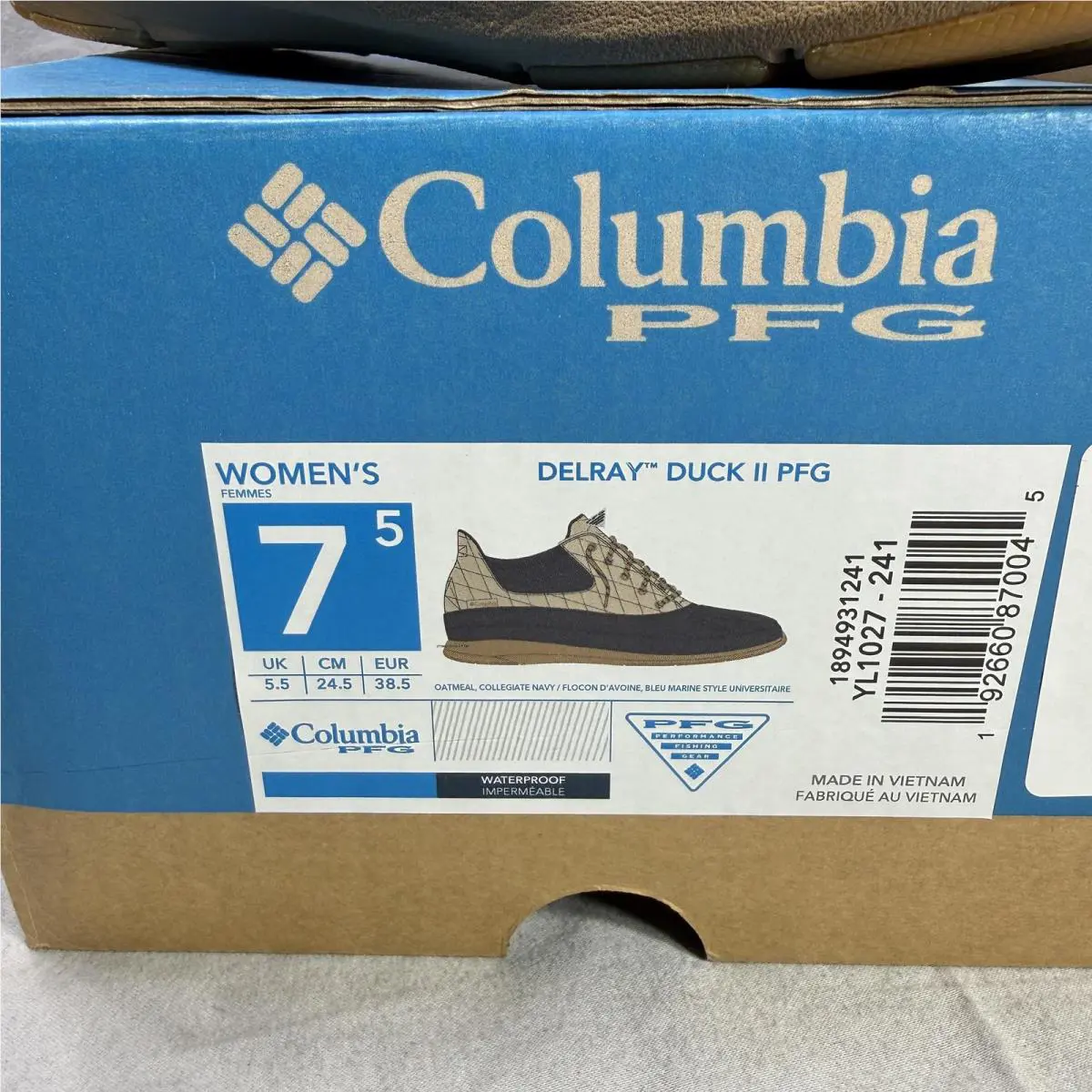 Columbia shoes - Columbia Delray Duck II PFG - Blue 0