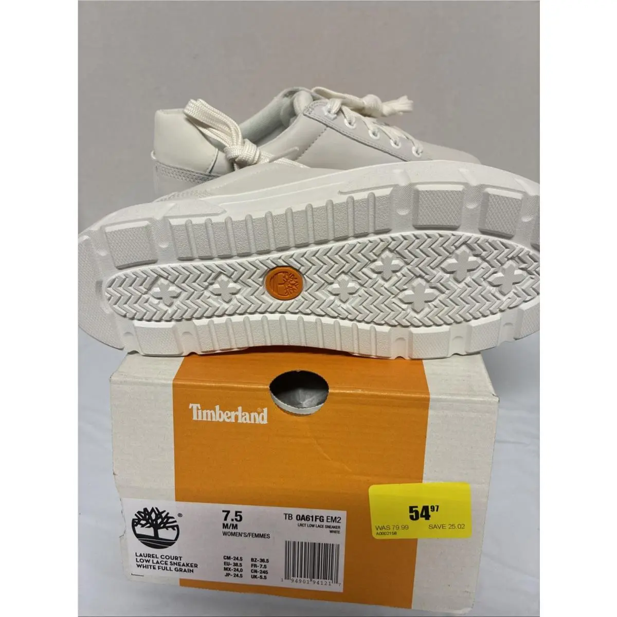 Timberland shoes - Adley Way Low Lace Sneaker - White 7