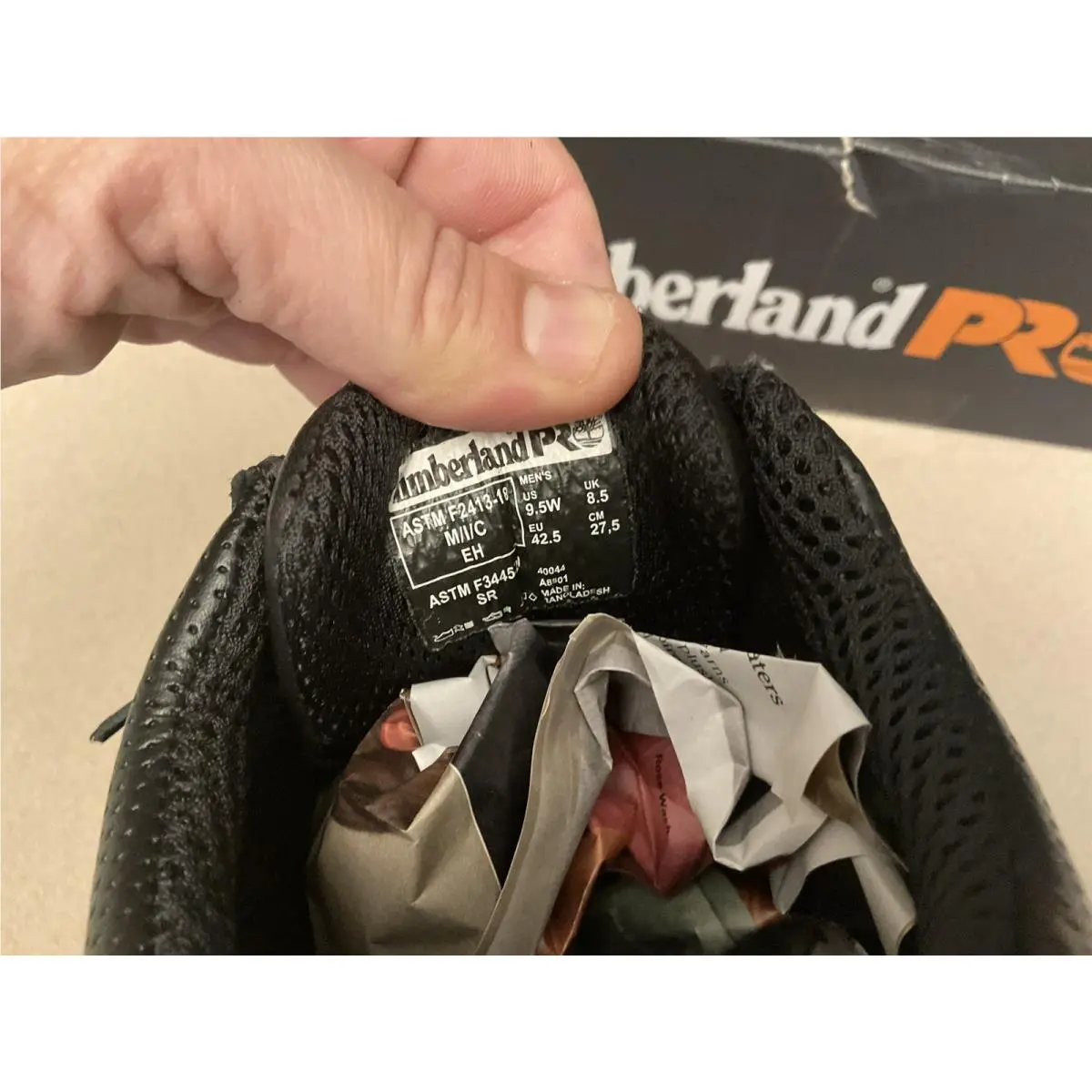 Timberland shoes - PRO 47028 Titan - PRO Titan - Black 5