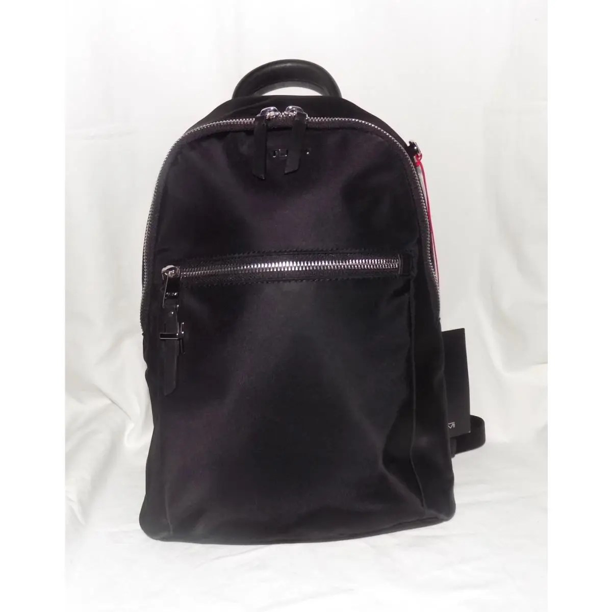 Tumi Voyageur Nancy Convertible Sling Backpack Bag Lightweight Nylon Black