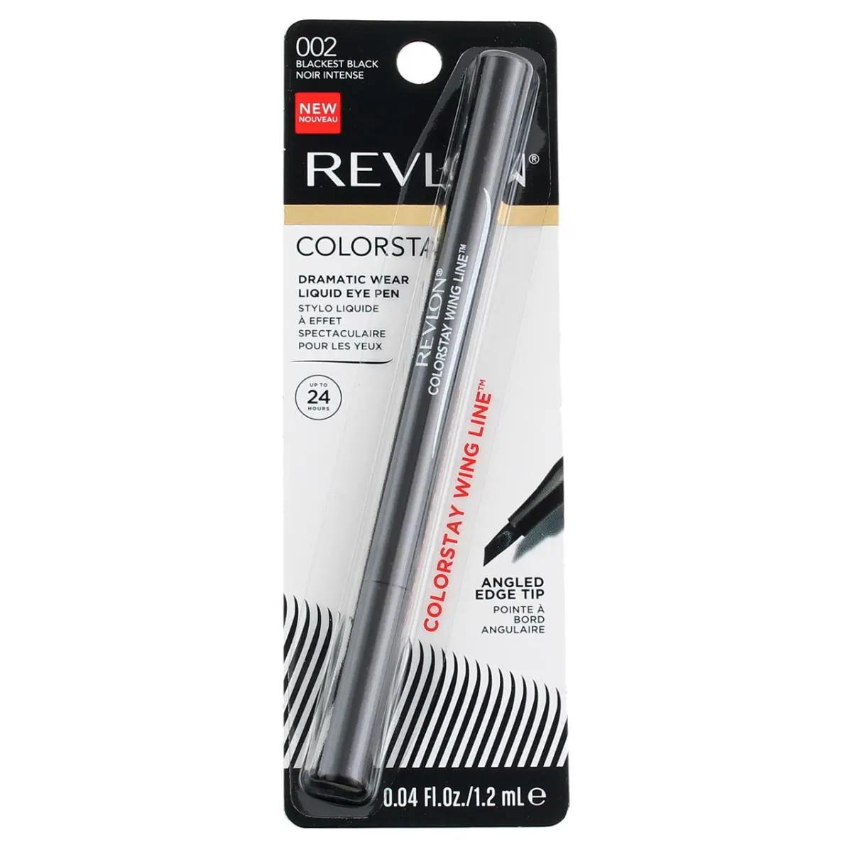 4 Pack Revlon Colorstay Liquid Eyeliner Pen Angled Edge Tip Blackest Black