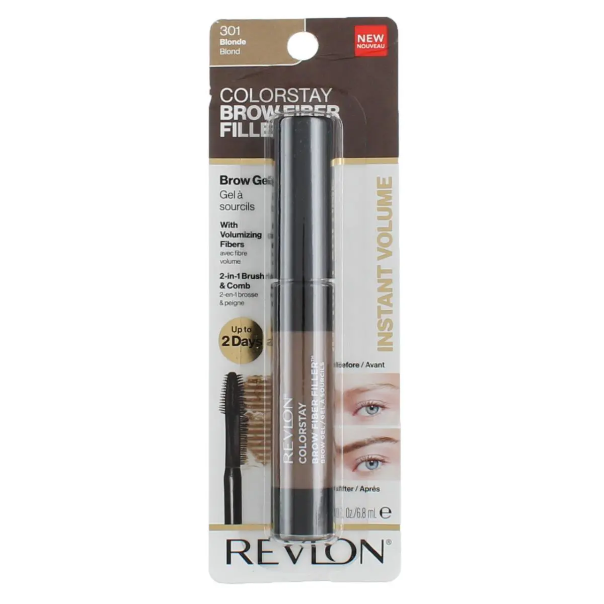 5 Pack Revlon Colorstay Eyebrow Color Blonde 301