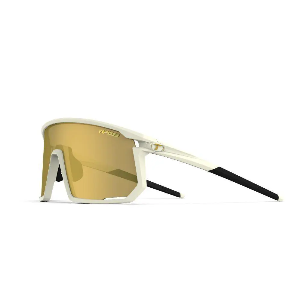 Optics Moab Cycling Sunglasses Interchangeable Lenses Sahara - Clarion Gold + AC Red + Clear by Tifosi