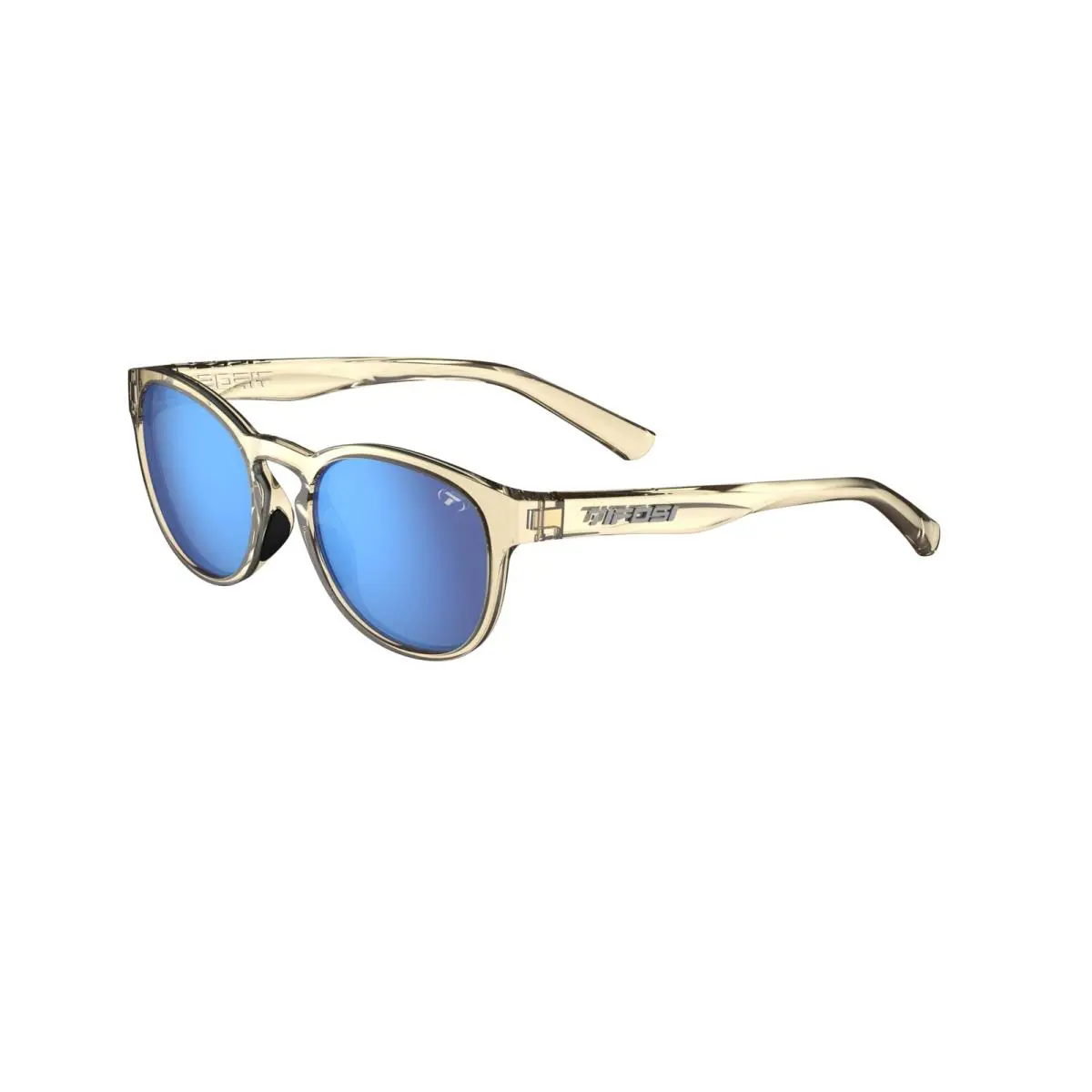 Svago Sunglasses Golden Ray Sky Blue Mirror by Tifosi