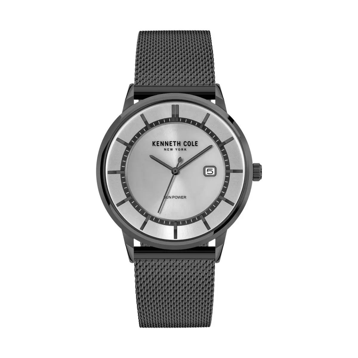 Men`s 42mm Solar Watch KC50784001A by Kenneth Cole