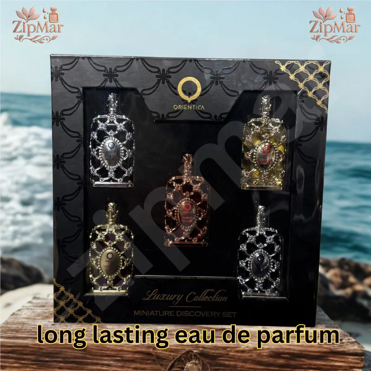 Orientica Luxury Collection 5 -pc Miniature Discovery Set 7.5 ml Amber Rouge Oud