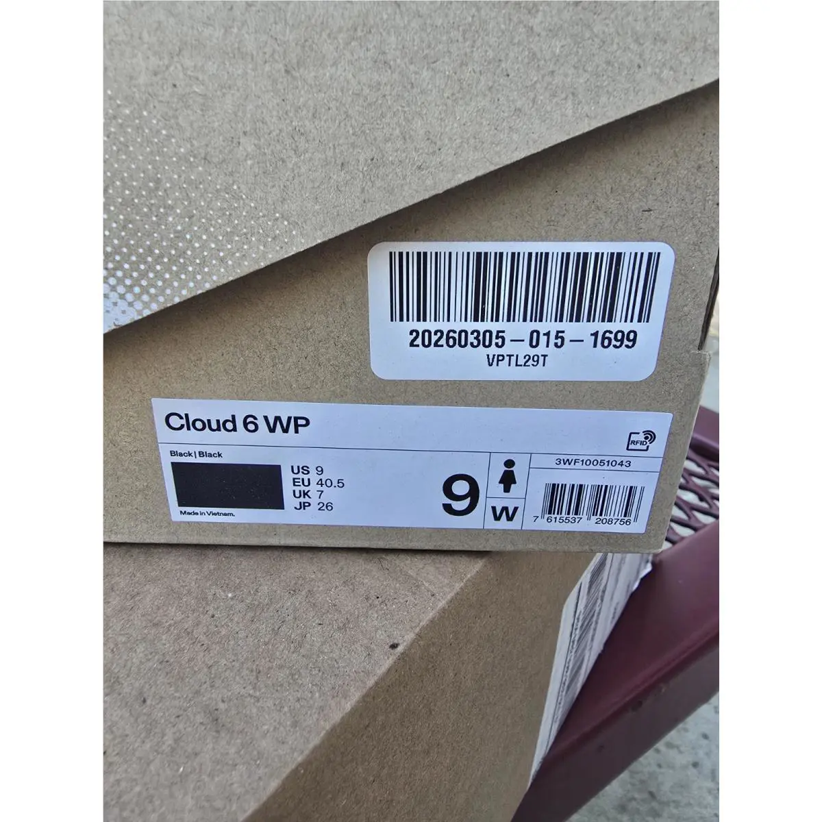 On-Running shoes - 6 - 3WF10051043 - Black (UPC: 7615537208756) 7