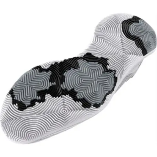 Under Armour shoes - White-White-Metallic Silver 3