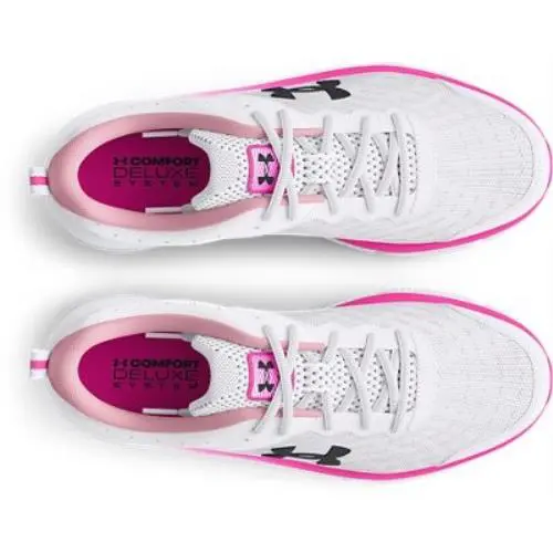 Under Armour shoes - WHITE-REBEL PINK-BLACK 1