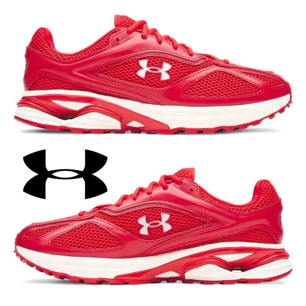Under Armour shoes - Under Armour Apparition - Apparition - Red, Manufacturer: Red / Stone / Metallic Silver - 602 23