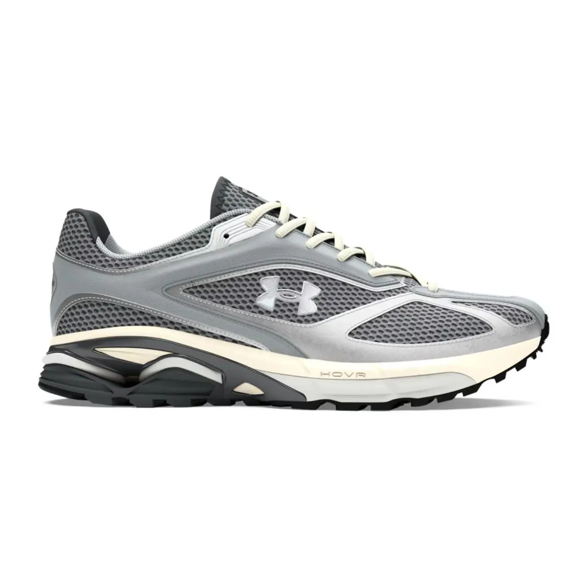 Under Armour shoes - Under Armour Apparition - Apparition - Gray, Manufacturer: Steel / Ivory Dune / Metallic Silver - 100 7