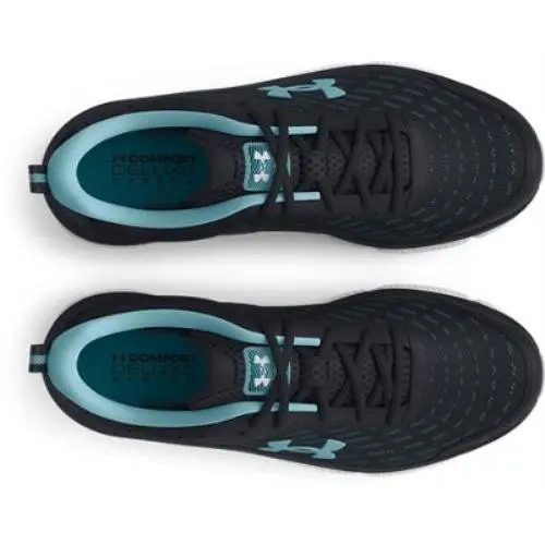Under Armour shoes - Black-Still Water-Halo Gray 1