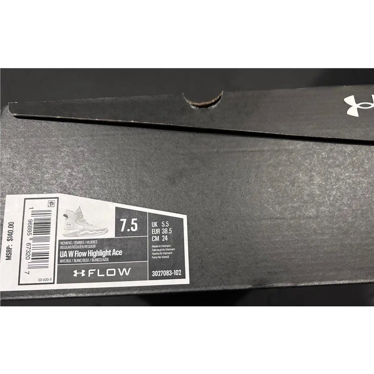 Under Armour shoes - Under Armour Flow Ace - Flow Ace - White 5