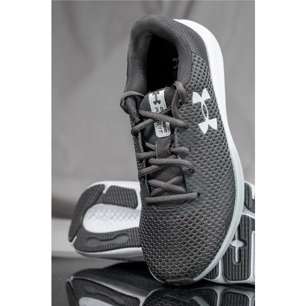 Under Armour shoes - UNDER ARMOUR CHARGED PURSUIT III 3D - 3025802 - GREY/ WHITE (UPC: 195253644894) 0