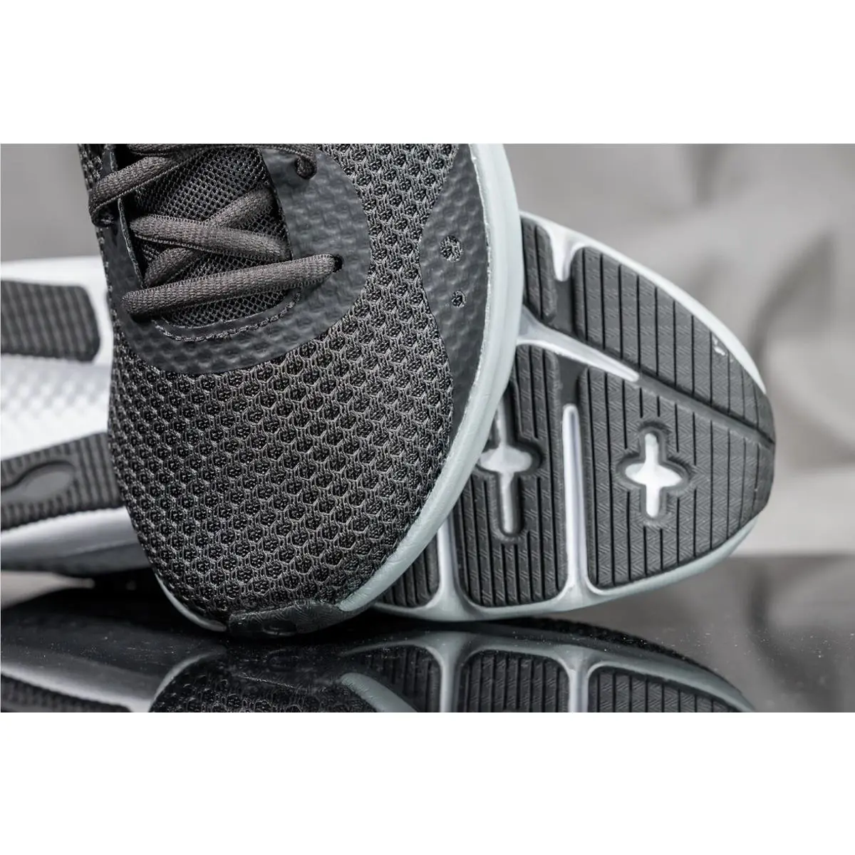 Under Armour shoes - UNDER ARMOUR CHARGED PURSUIT III 3D - 3025802 - GREY/ WHITE (UPC: 195253644894) 3