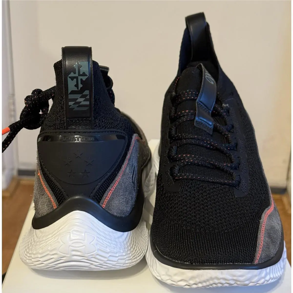 Under Armour shoes - Under Armour Curry 8 - Curry - 3024419-003 - Black 4