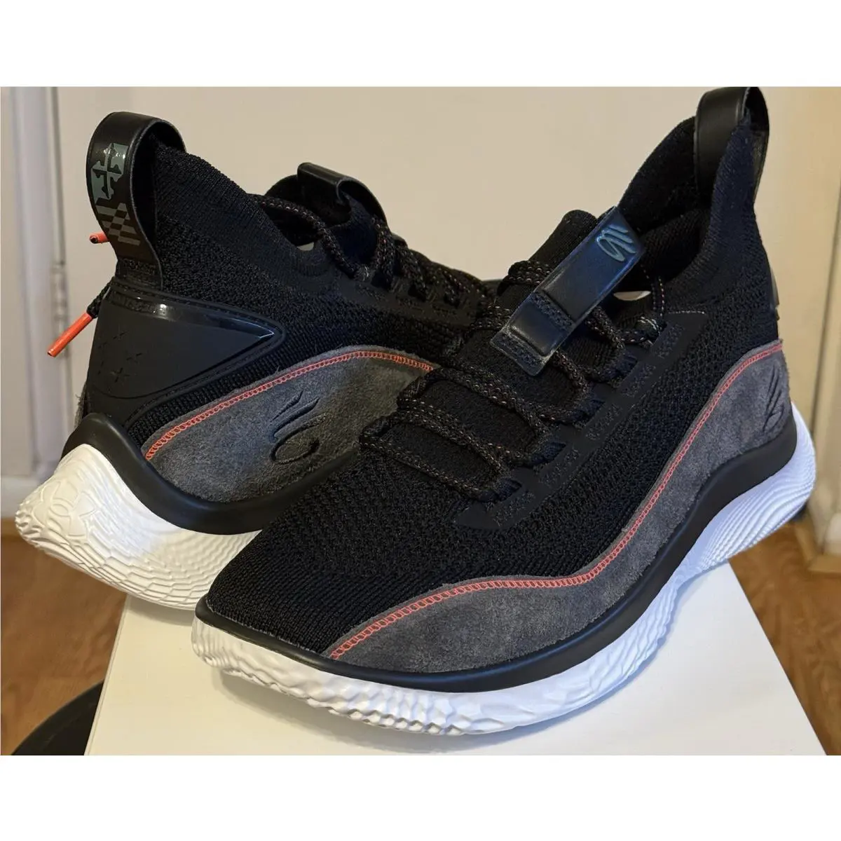 Under Armour shoes - Under Armour Curry 8 - Curry - 3024419-003 - Black 3