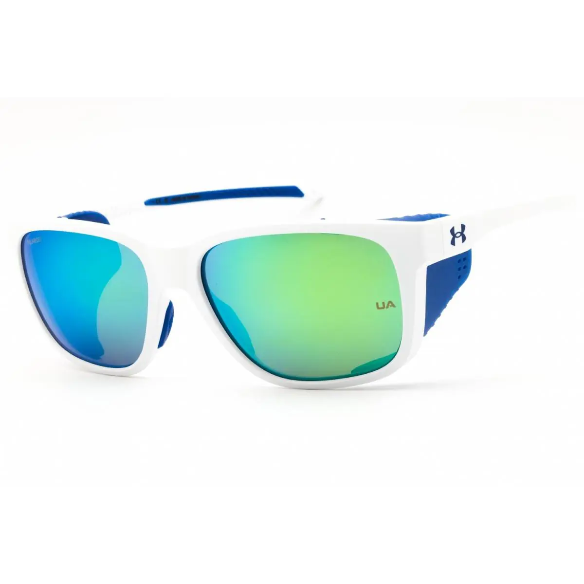 Under Armour UA Glacial 0YO6 3K White Blue/green Multilayer Brown - Frame: White Blue, Lens: Green Multilayer Brown Oleophobic, code: 0YO63K