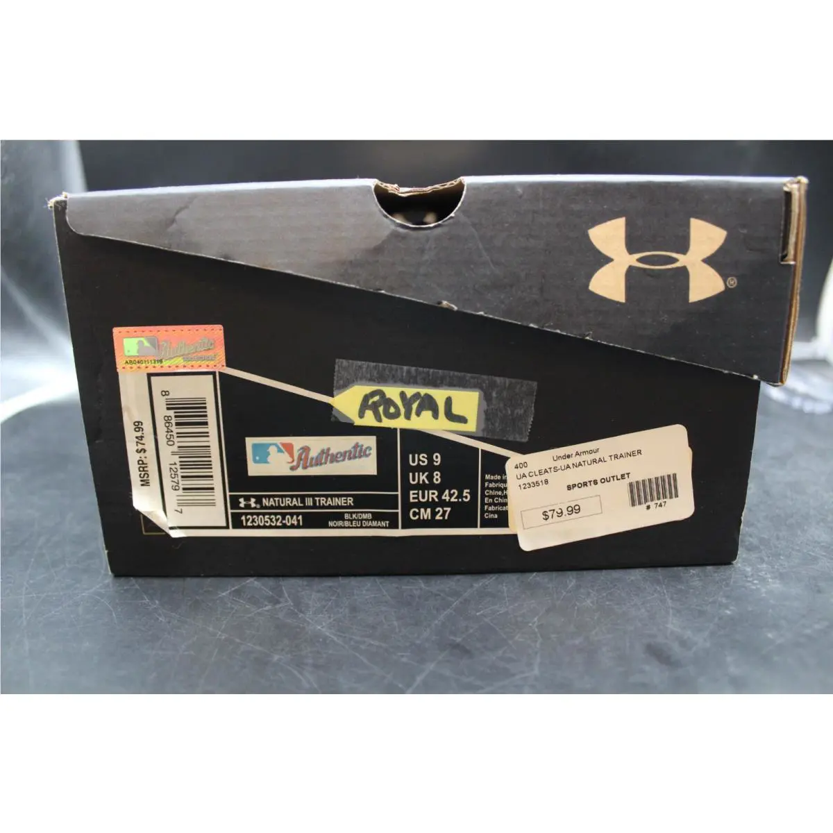 Under Armour shoes - 1221237041 - 1221237-041 - Blue 1