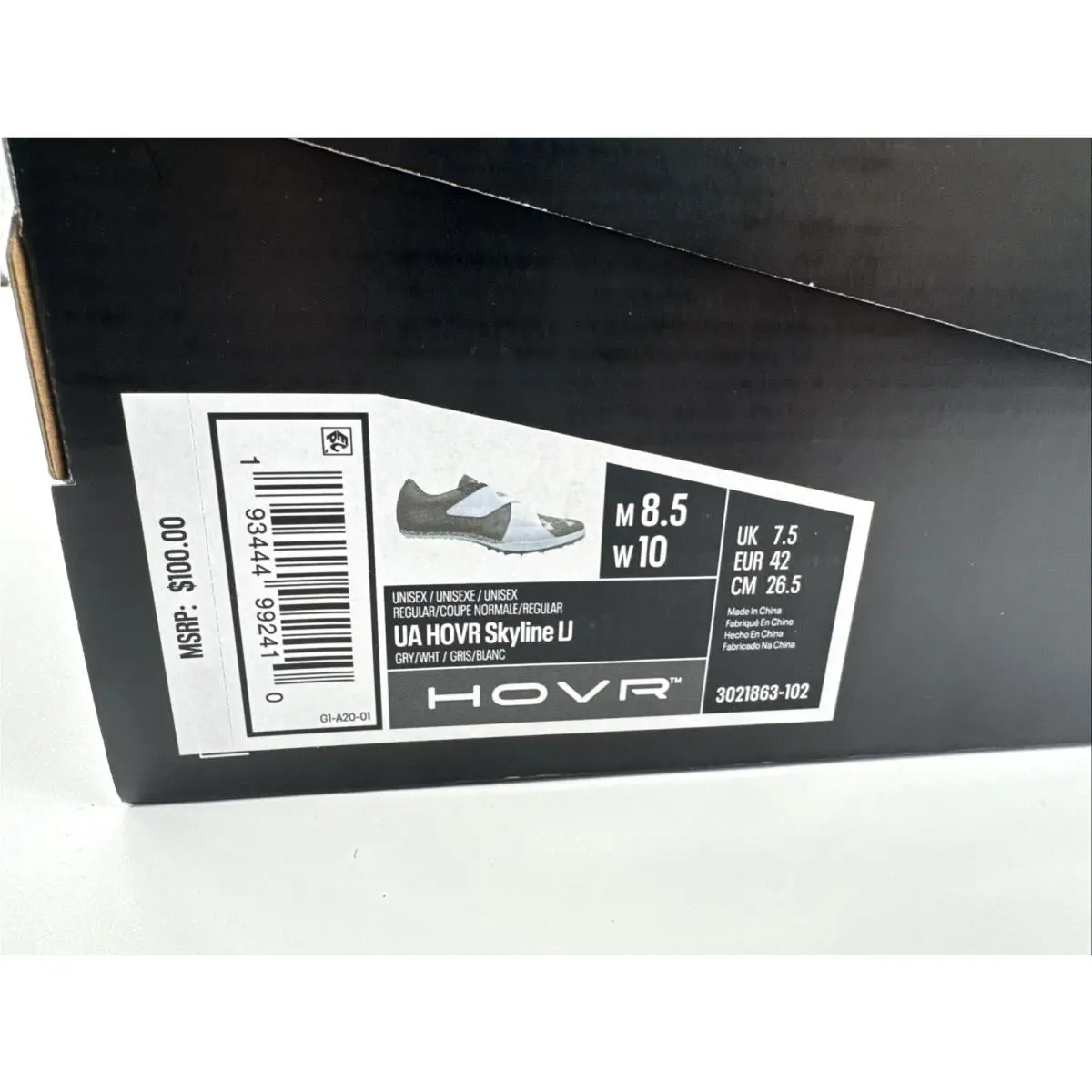 Under Armour shoes - HOVR Skyline - HOVR Skyline - 3021863-102 - Black 1