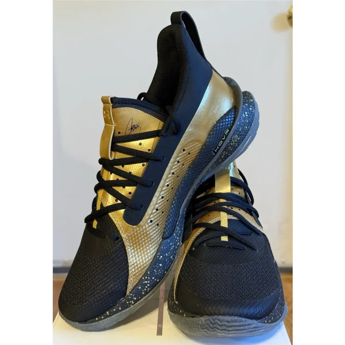 Under Armour shoes - Under Armour Curry 7 - Curry - 3023300-002 - Black & Gold 6