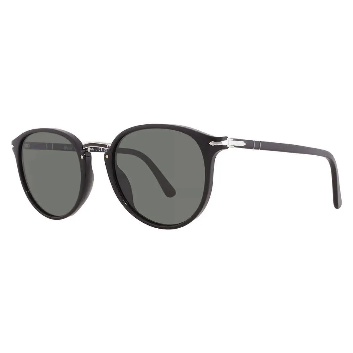 Persol Green Oval Men`s Sunglasses PO3210S 95/31 54 PO3210S 95/31 54