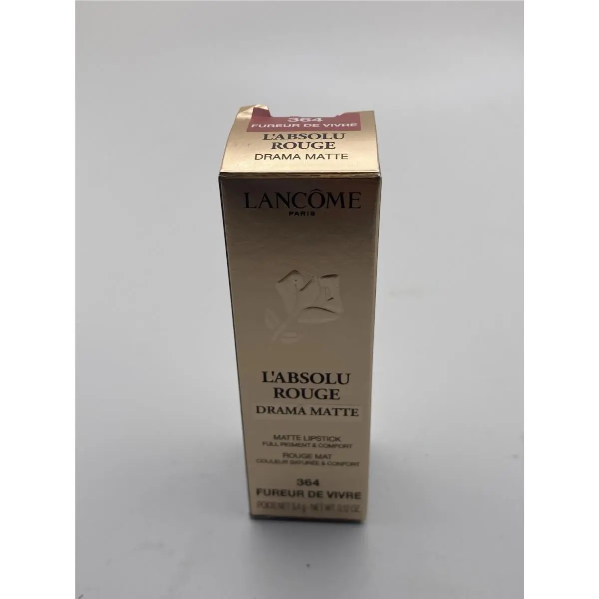 Lancome L’absolu Rouge Drama Matte Lipstick 364 Fureur De Vivre - Rare