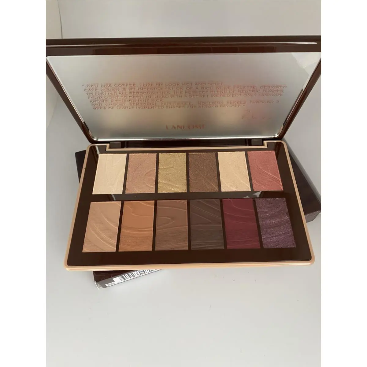 Lancome Idole Cafe Crush Palette 12 Color Eyeshadow Palette - Limited Edition