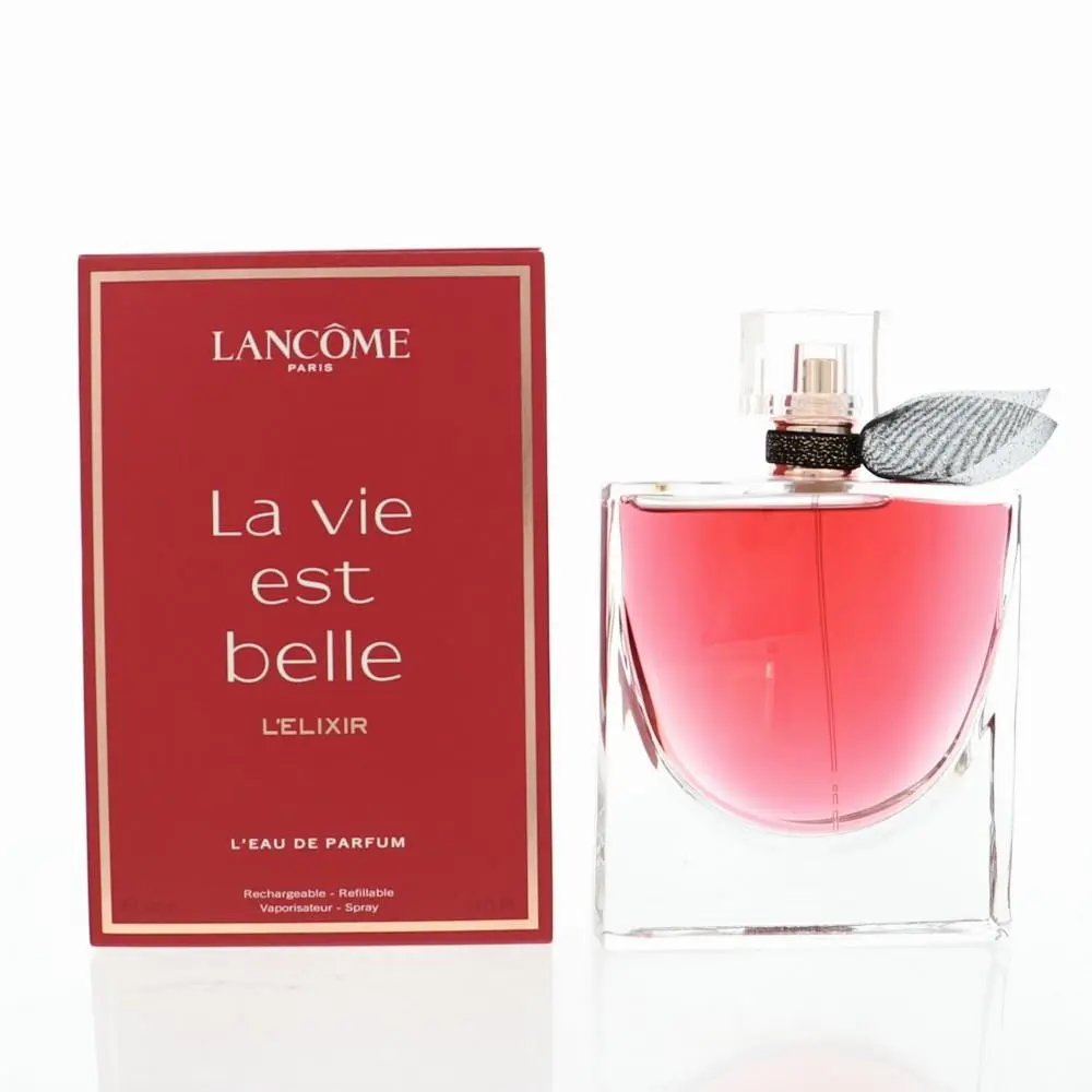 La Vie Est Belle L`elixir by Lancome Box For Women 3.4 Oz Eau De Parfum Spray