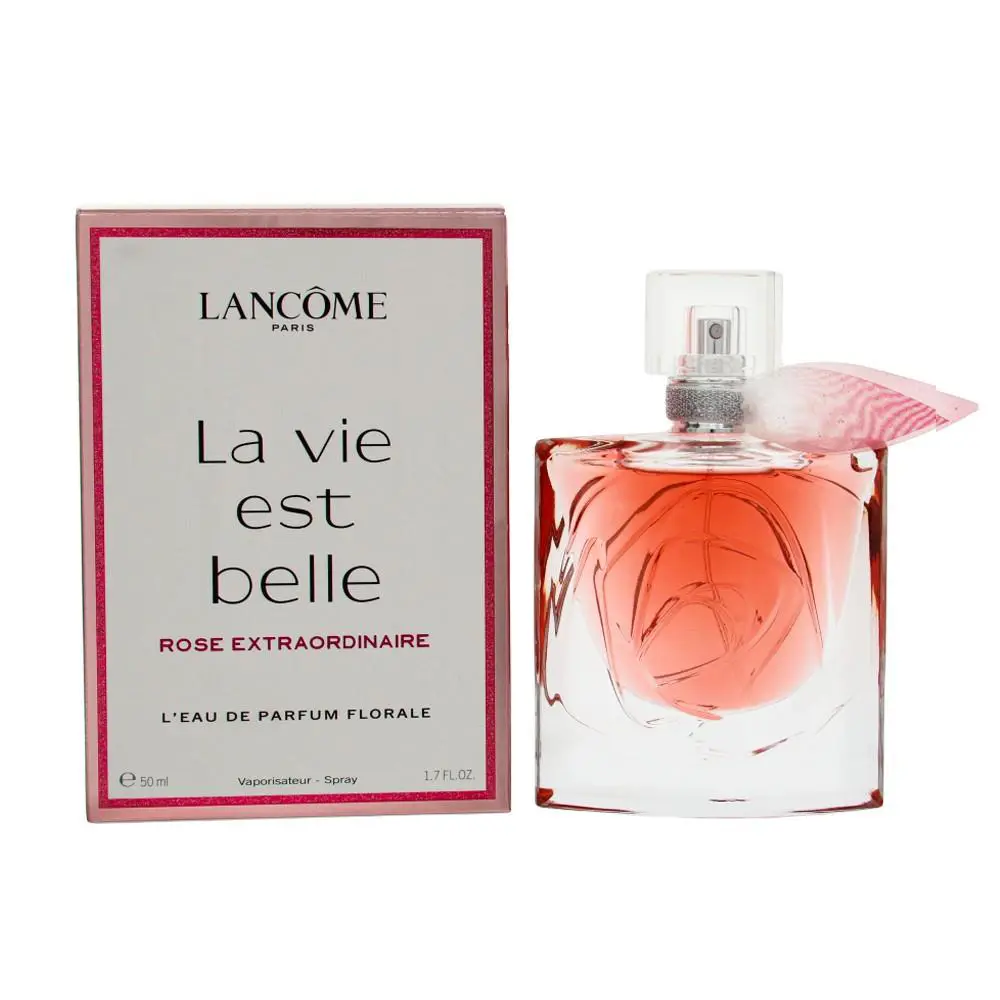 La Vie Est Belle Rose Extraordinaire 1.7 Oz Eau De Parfum Spray by Lancome Box