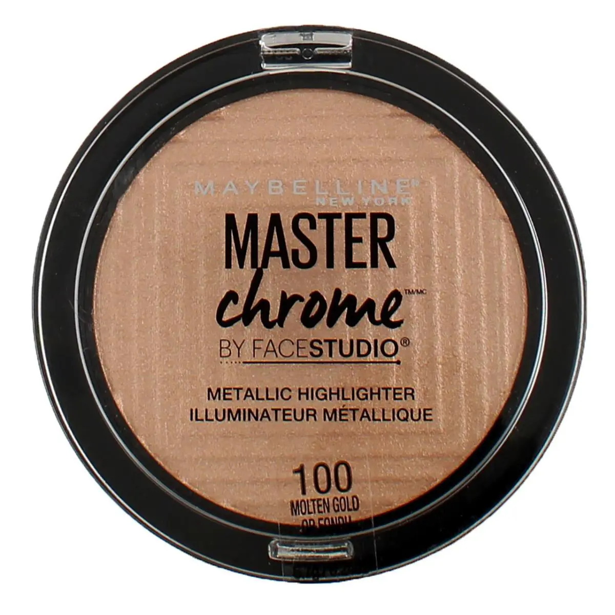 4 Pack Maybelline Master Chrome By Face Studio Metallic Highlighter Molten