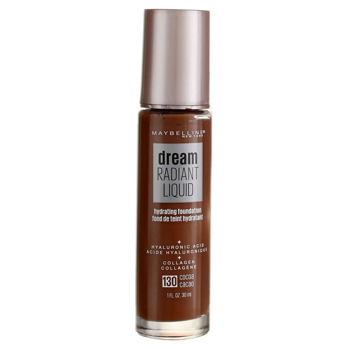 5 Pack Maybelline Dream Radiant Liquid Hydrating Foundation Cocoa 130 1 fl oz