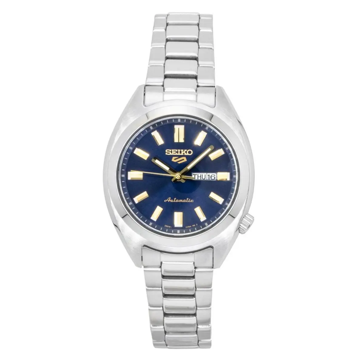 5 Sports Blue Dial Automatic Stainless Steel Women`s Ladies Watch SRE021K1 by Seiko