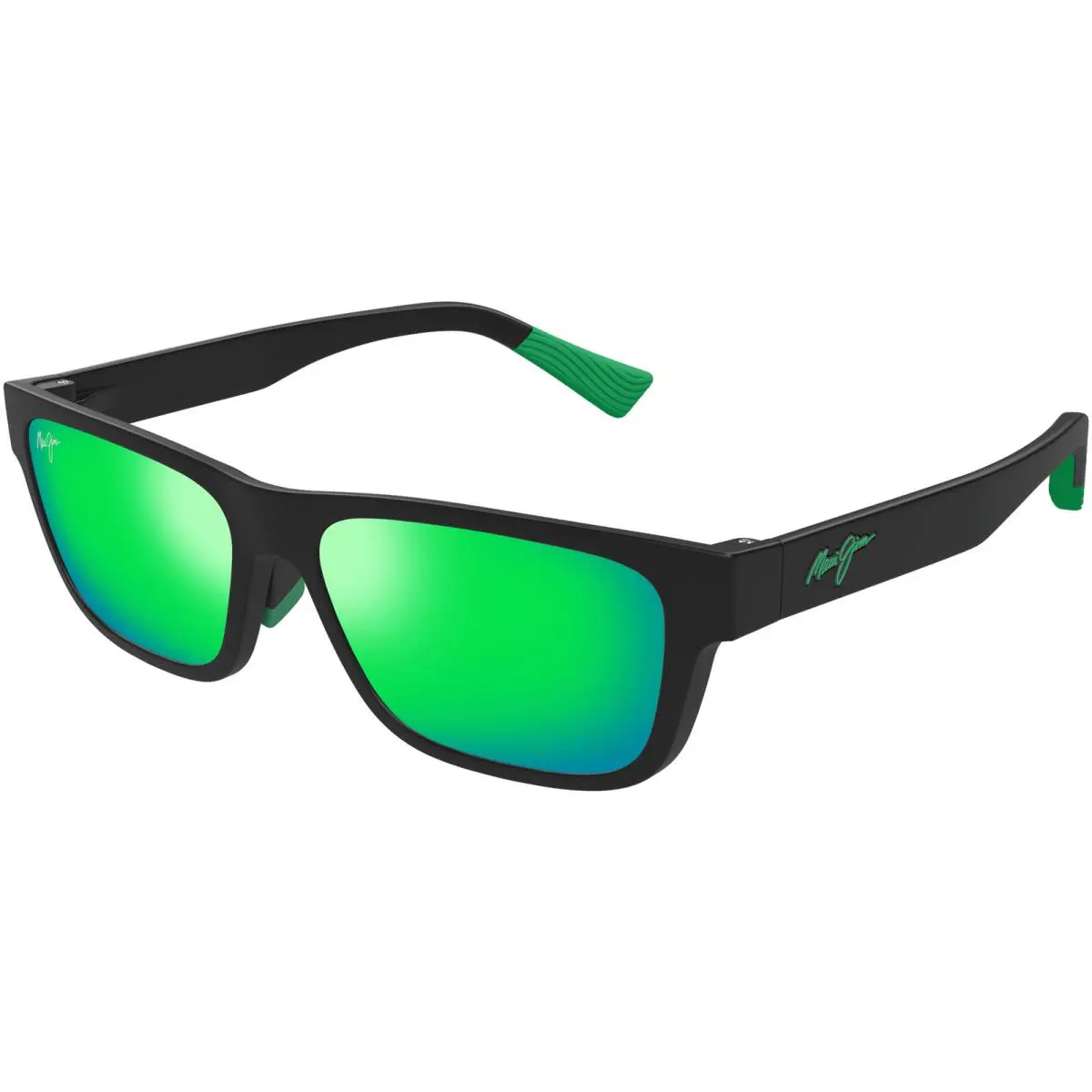 Maui Jim Keola Polarized Rectangle w/ Mirror Lens - Made in Japan