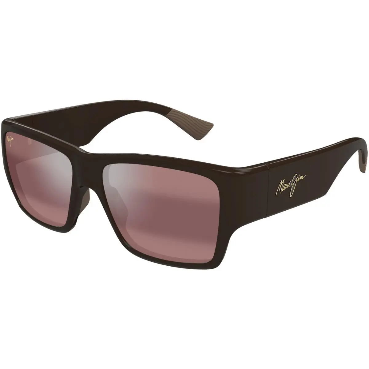Maui Jim Kaolu Men`s Polarized Square Sport Sunglasses w/ Glass Lens - Italy