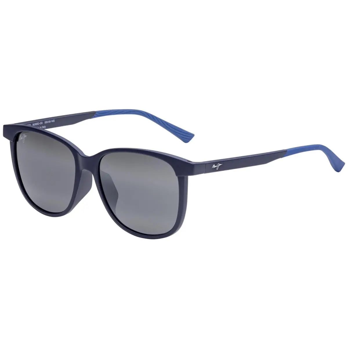 Ilikea Polarized Slim Soft Square w/ Superthin Glass Lens - Italy Matte Blue/Neutral Grey (03) by Maui Jim