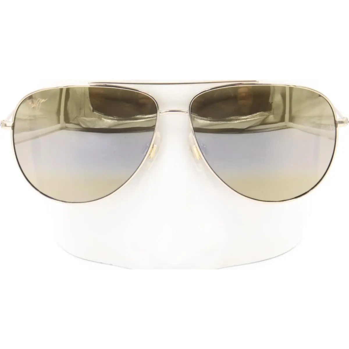 Maui Jim Hau‘oli Gold Aviator Bronze Sunglasses H665-16B / MJ0665S-004